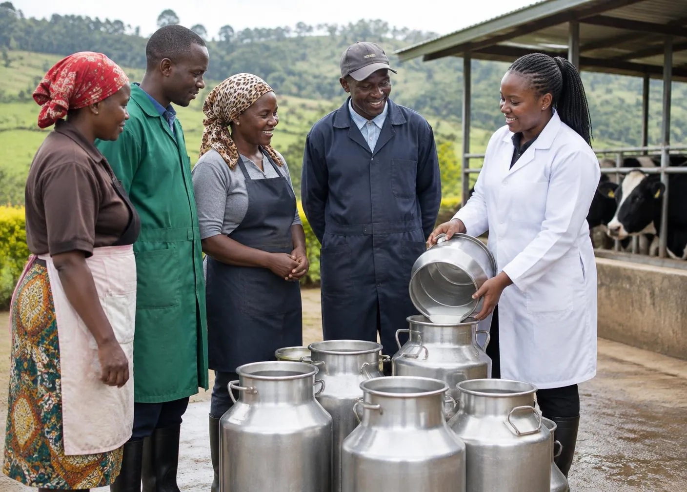 Herd management supplied and supported by Dairy Africa in East Africa